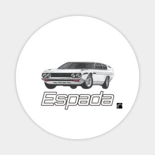 Geo3Doodles Lambo Espada Doodle Magnet